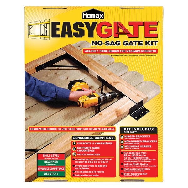 Easy Gate No-Sag Gate Kit, Homax, Mfr#: 80099